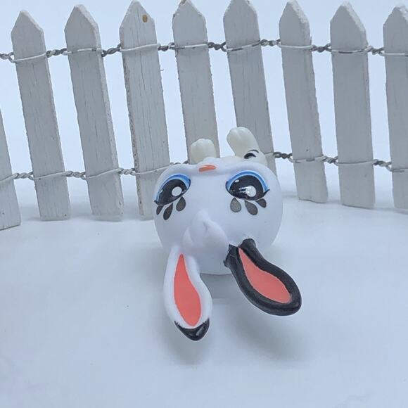 BUNNY RABBIT #G7 #100 - Authentic Littlest Pet Shop - Hasbro LPS - Picture 3 of 4